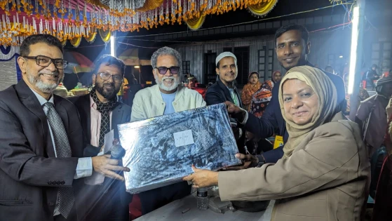 ফরিদপুরে নানা আয়োজনে পিঠা উৎসব  অনুষ্ঠিত